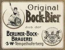 Bockbrauerei Etikett 2